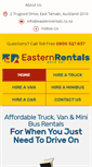 Mobile Screenshot of easternrentals.co.nz